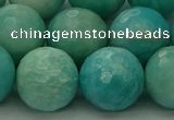 CAM1567 15.5 inches 18mm faceted round Russian amazonite beads