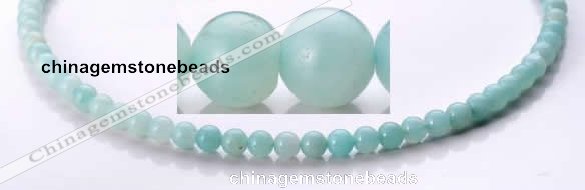 CAM16 16 inches round 6mm natural amazonite beads Wholesale