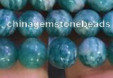 CAM1651 15.5 inches 6mm round Russian amazonite gemstone beads