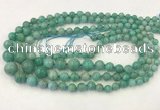 CAM1670 15.5 inches 6mm - 14mm round amazonite graduated beads