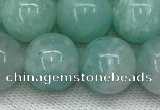 CAM1689 15.5 inches 12mm round natural amazonite beads wholesale