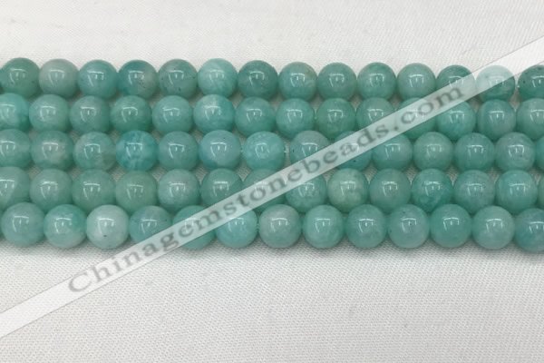 CAM1692 15.5 inches 8mm round natural amazonite gemstone beads