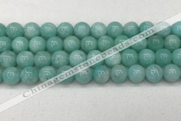 CAM1694 15.5 inches 12mm round natural amazonite gemstone beads