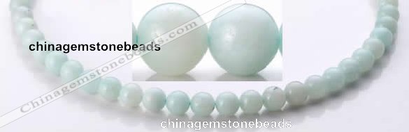 CAM17 15.5 inches round 8mm natural amazonite beads Wholesale