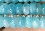 CAM1710 15.5 inches 4*7mm rondelle natural amazonite beads