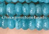 CAM1713 15.5 inches 4*6mm rondelle natural amazonite beads