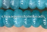 CAM1715 15.5 inches 5*9mm - 5*10mm rondelle natural amazonite beads