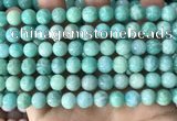 CAM1726 15.5 inches 8mm round amazonite gemstone beads wholesale