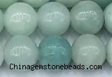 CAM1787 15 inches 8mm round amazonite beads, 2mm hole