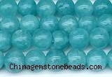 CAM1790 15 inches 6mm round amazonite gemstone beads