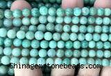 CAM1802 15 inches 6mm round amazonite gemstone beads wholesale