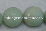 CAM181 15.5 inches 16mm faceted round amazonite gemstone beads