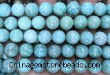 CAM1814 15 inches 12mm round amazonite gemstone beads