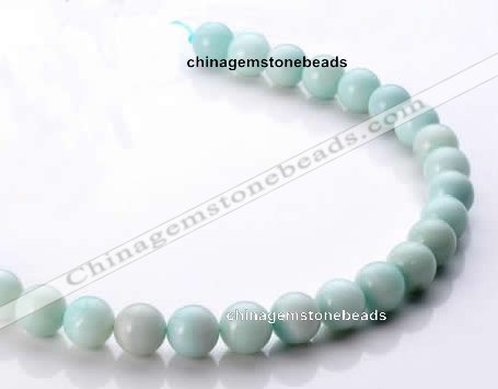 CAM19 15.5 inches 12mm natural amazonite round beads Wholesale