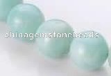 CAM21 15.5 inches natural amazonite 16mm round beads Wholesale