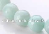 CAM30 natural amazonite faceted round 14mm stone beads Wholesale