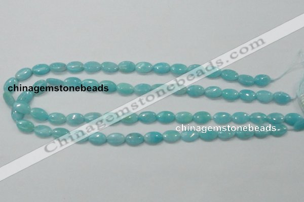 CAM303 15.5 inches 8*12mm oval natural peru amazonite beads wholesale