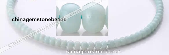 CAM32 rondelle 5*6mm natural amazonite gemstone beads Wholesale