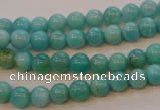 CAM351 15.5 inches 6mm round natural peru amazonite beads wholesale