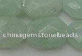 CAM369 15.5 inches 15*20mm faceted octagonal amazonite beads