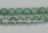 CAM401 15.5 inches 8mm round natural russian amazonite beads wholesale