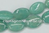 CAM408 15.5 inches 13*18mm oval natural russian amazonite beads