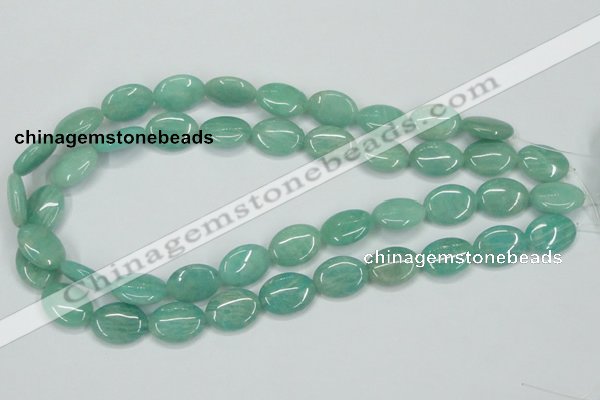 CAM408 15.5 inches 13*18mm oval natural russian amazonite beads