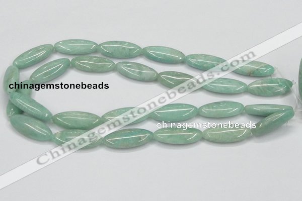 CAM410 15.5 inches 12*30mm horse eye natural russian amazonite beads