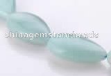 CAM50 flat teardrop natural amazonite 13*22mm beads Wholesale