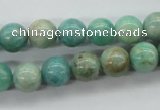 CAM524 15.5 inches 10mm round mexican amazonite gemstone beads