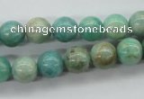 CAM524 15.5 inches 10mm round mexican amazonite gemstone beads