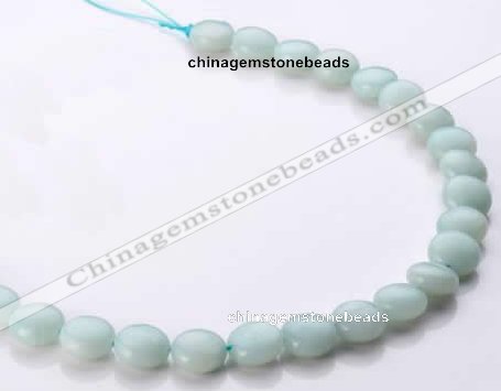 CAM58 12mm coin natural amazonite gemstone beads Wholesale