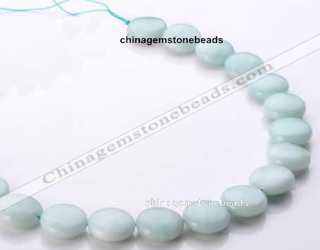 CAM60 coin 16mm natural amazonite gemstone beads Wholesale