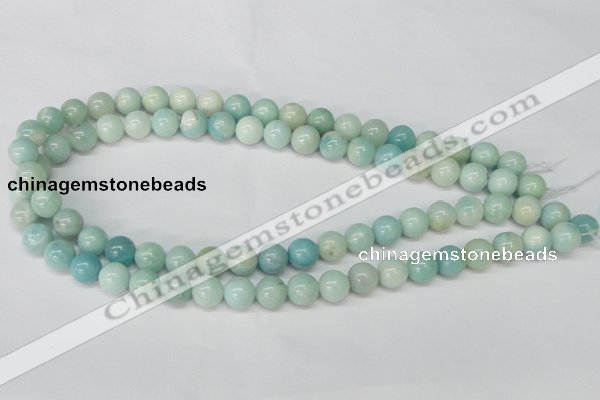 CAM601 15.5 inches 12mm round Chinese amazonite gemstone beads