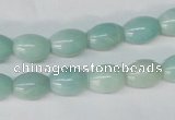 CAM602 15.5 inches 8*11mm rice Chinese amazonite gemstone beads