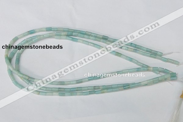 CAM605 15.5 inches 4*7mm column Chinese amazonite gemstone beads