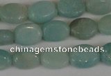 CAM621 15.5 inches 6*8mm oval Chinese amazonite gemstone beads