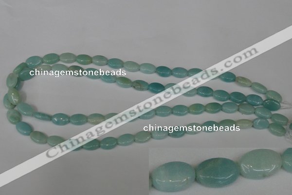 CAM622 15.5 inches 8*12mm oval Chinese amazonite gemstone beads