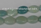 CAM623 15.5 inches 10*14mm oval Chinese amazonite gemstone beads