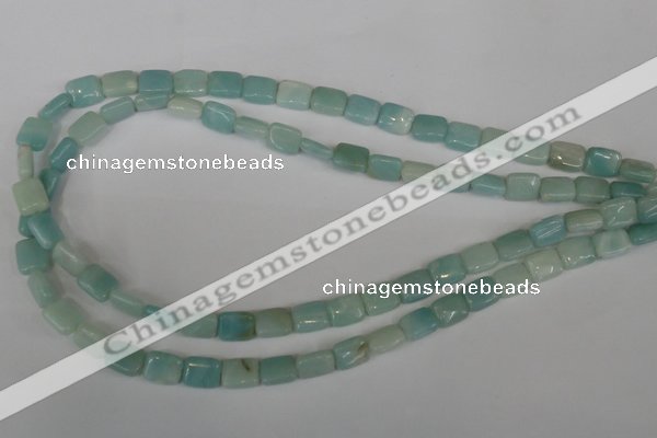 CAM628 15.5 inches 8*10mm rectangle Chinese amazonite gemstone beads