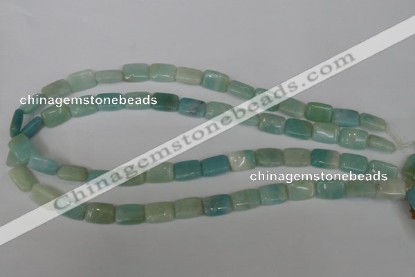 CAM629 15.5 inches 10*14mm rectangle Chinese amazonite gemstone beads