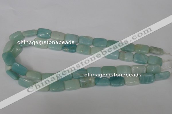 CAM630 15.5 inches 13*18mm rectangle Chinese amazonite gemstone beads