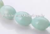 CAM64 10*14mm oval natural amazonite gemstone beads Wholesale