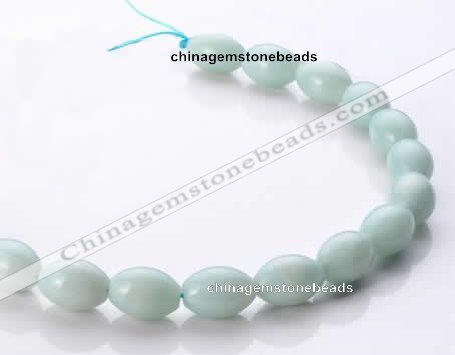 CAM65 13*18mm oval natural amazonite gemstone beads Wholesale