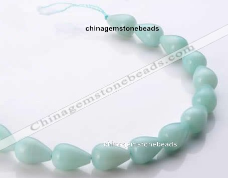 CAM70 18*25mm natural amazonite teardrop beads Wholesale