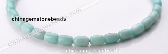 CAM77 8*12mm tube natural amazonite gemstone beads Wholesale