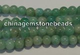 CAM802 15.5 inches 6mm round Brazilian amazonite beads wholesale