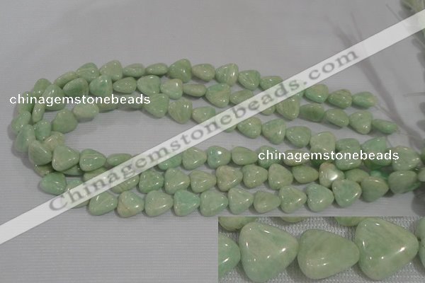 CAM856 15.5 inches 12*12mm triangle natural Russian amazonite beads