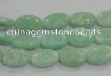 CAM858 15.5 inches 10*14mm oval natural Russian amazonite beads