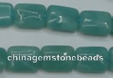 CAM933 15.5 inches 12*16mm rectangle amazonite gemstone beads